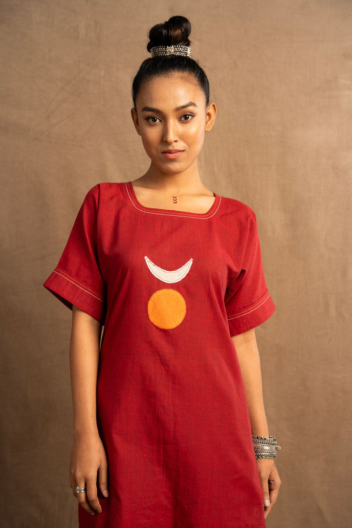 Agni Chandra kurta + pants (set of 2) | SHOBITAM