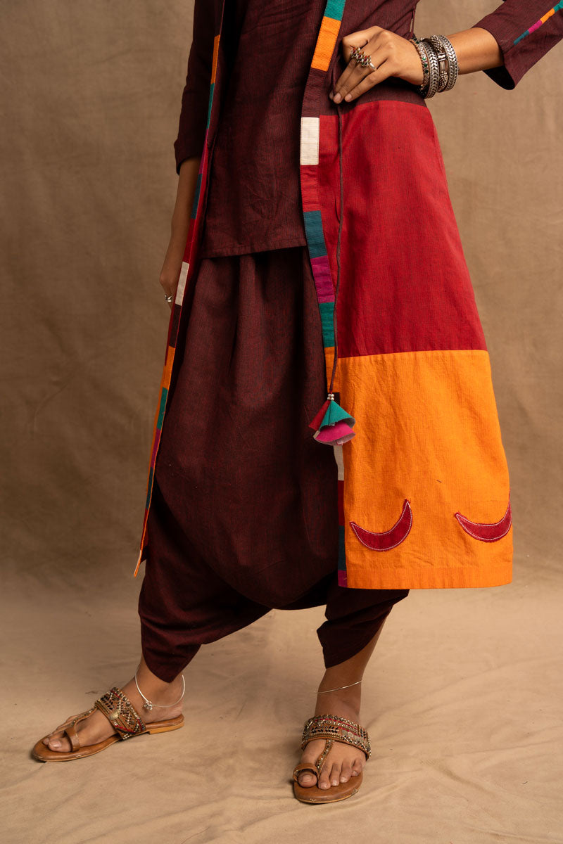Saṁyogaḥ Dhoti Jacket (set of 3) | SHOBITAM