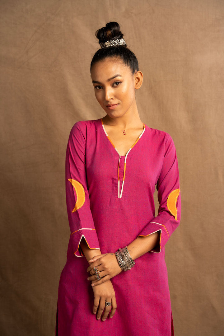 Pāṭalachandraḥ kurta + salwar + dupatta (set of 3)|SHOBITAM