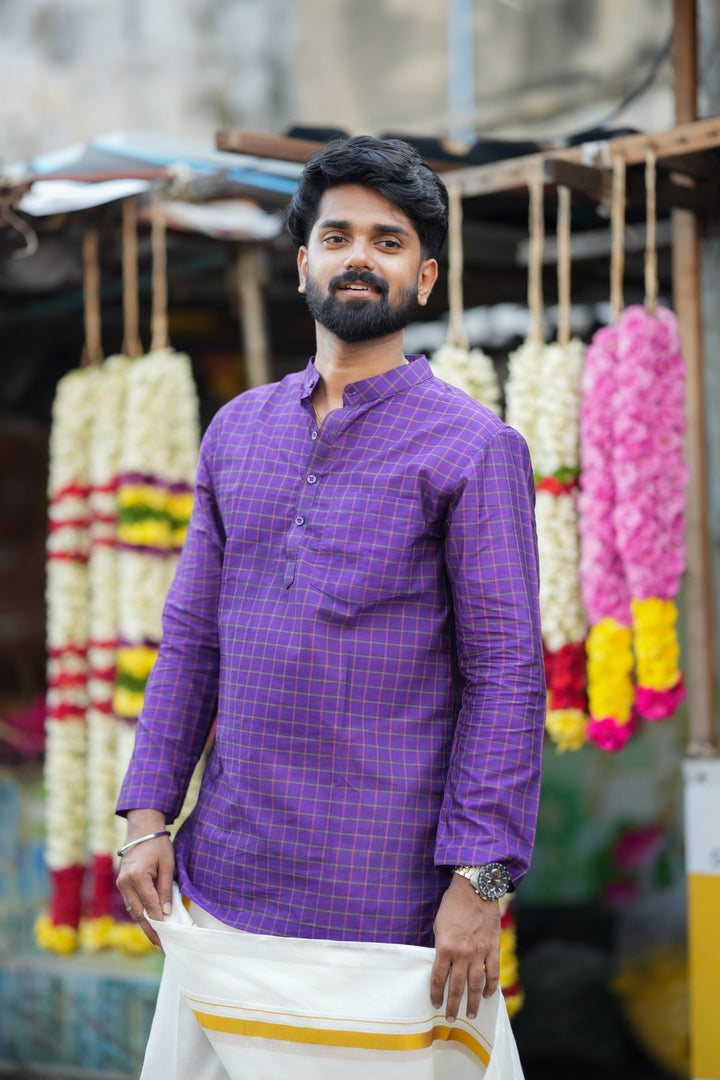 Maayan Purple Shirt | Made To Order