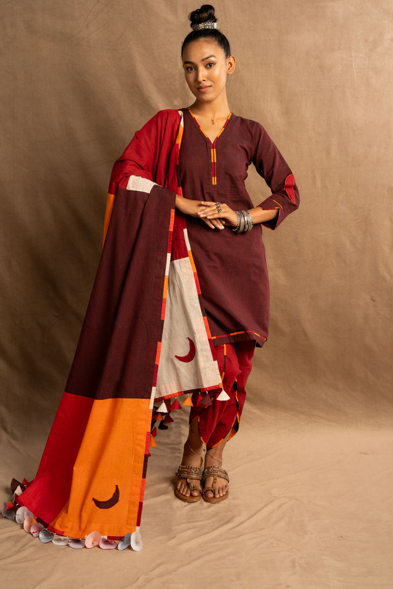Jvalan Chandraḥ dupatta | SHOBITAM