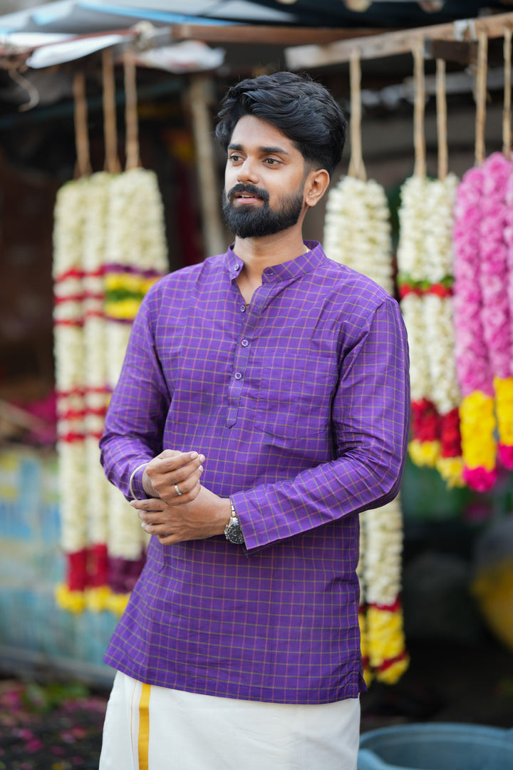 Maayan Purple Shirt | Made To Order