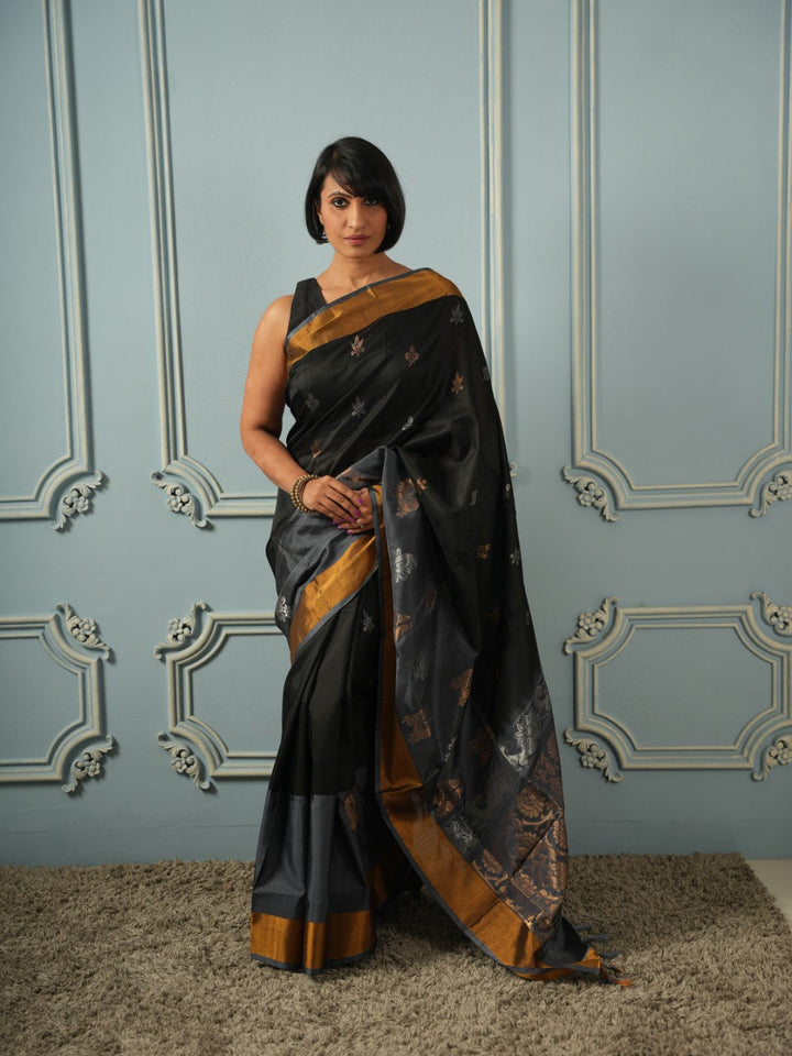 The Silk Power - Uppada Silk Saree | SILK MARK CERTIFIED | SHOBITAM
