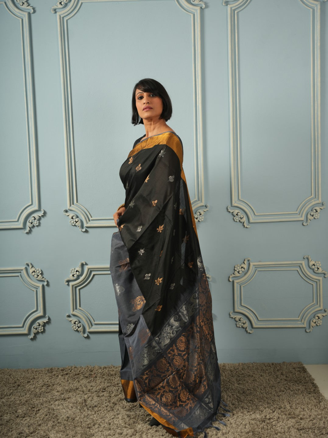 The Silk Power - Uppada Silk Saree | SILK MARK CERTIFIED | SHOBITAM