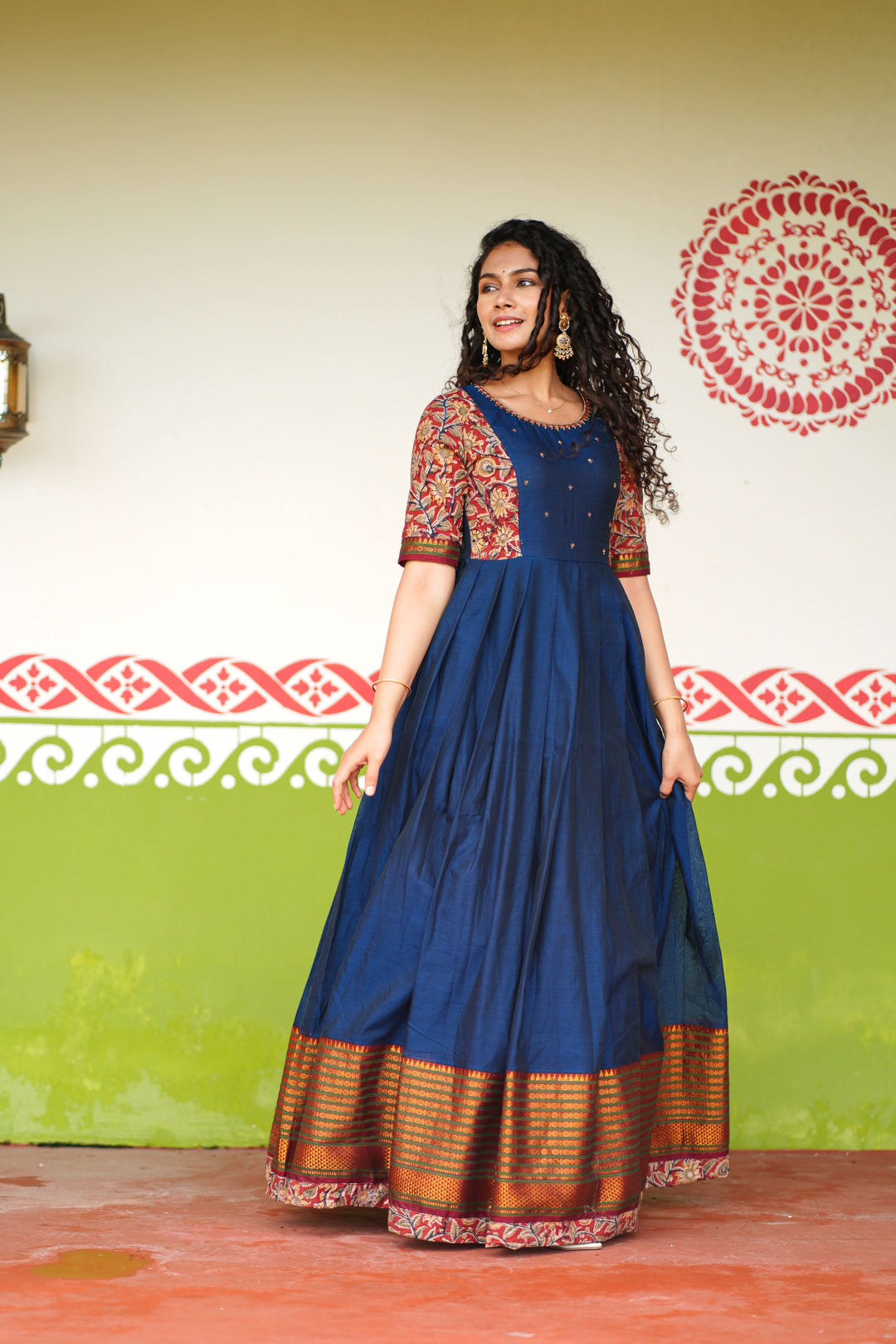 Niranjana Blue | Shobitam Custom Gowns | Made To Order