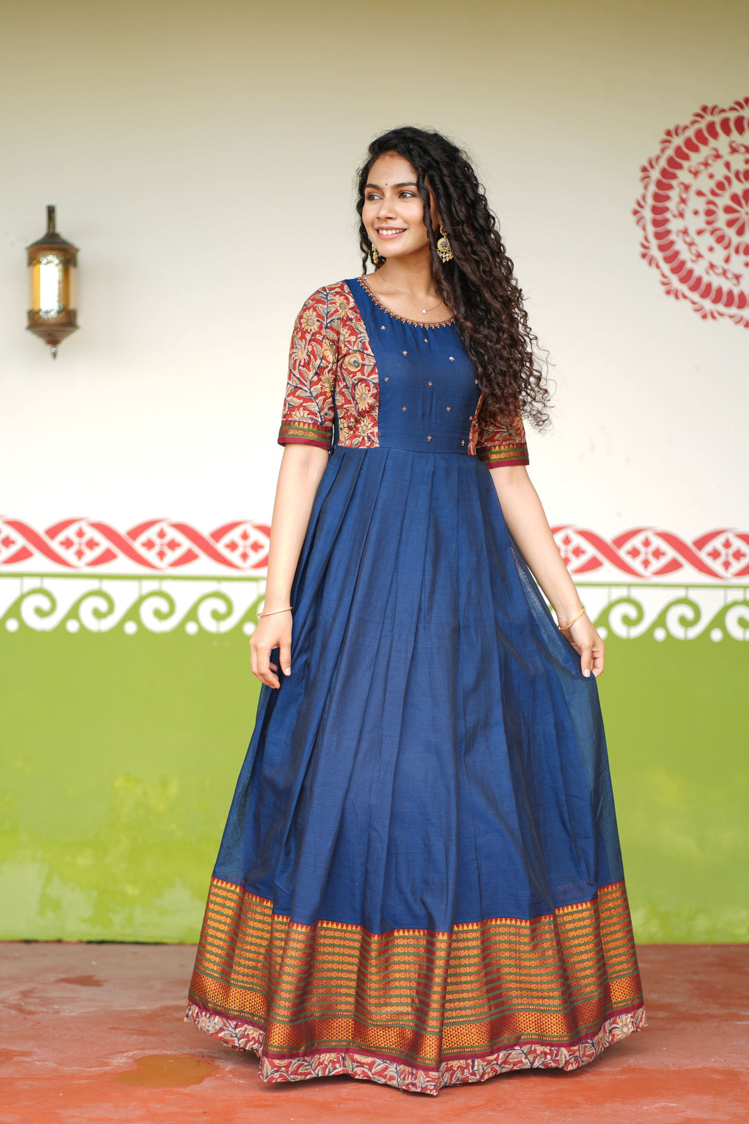 Niranjana Blue | Shobitam Custom Gowns | Made To Order