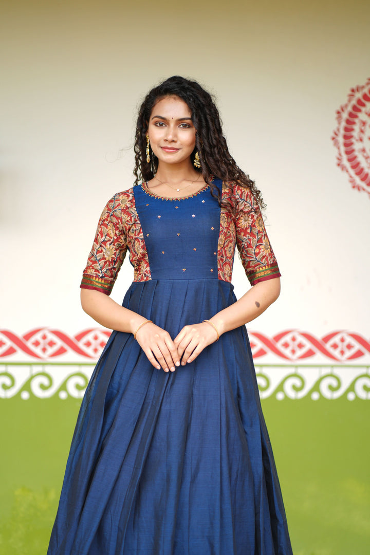 Niranjana Blue | Shobitam Custom Gowns | Made To Order
