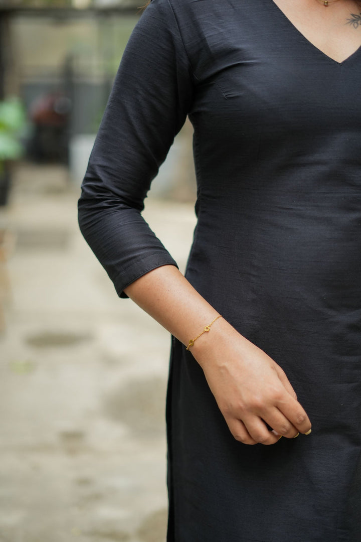 Diya Black Co Ord Set (Set of 2)| Made to Order | SHOBITAM
