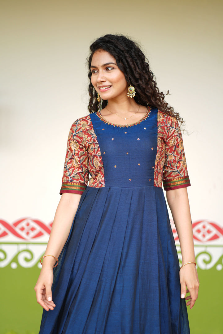 Niranjana Blue | Shobitam Custom Gowns | Made To Order
