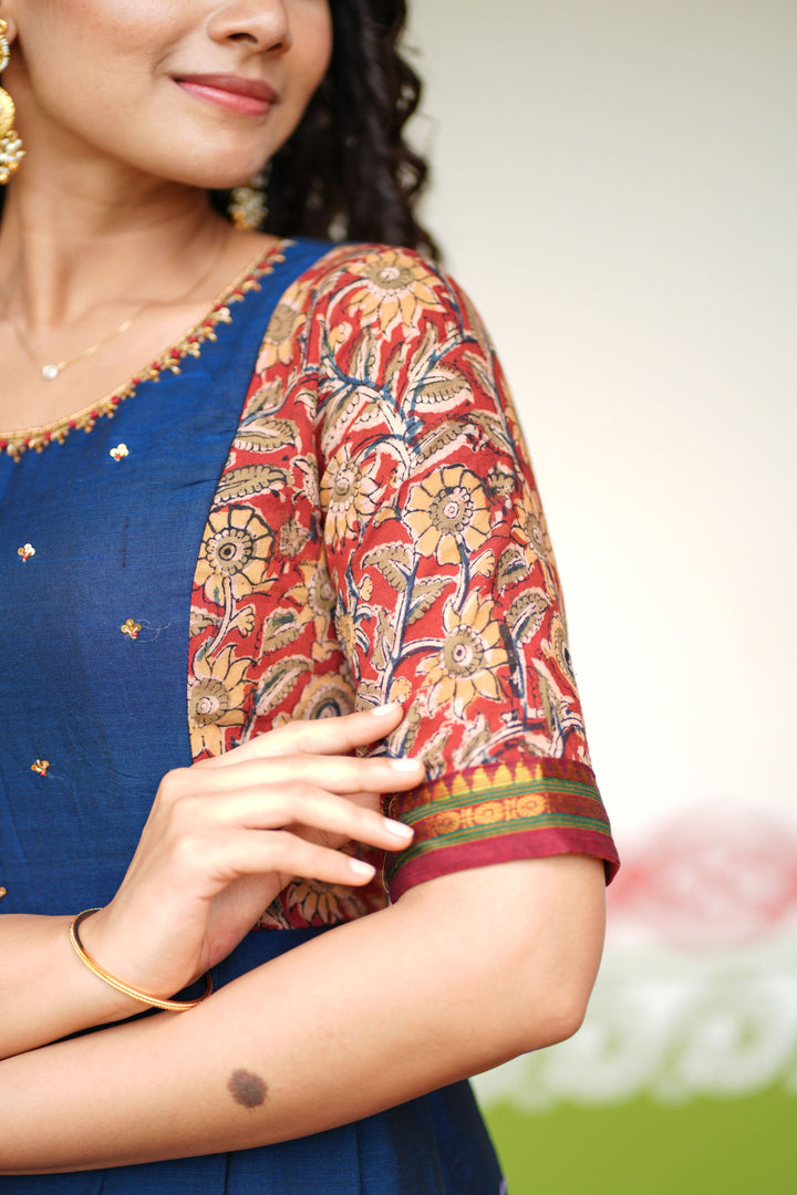 Niranjana Blue | Shobitam Custom Gowns | Made To Order