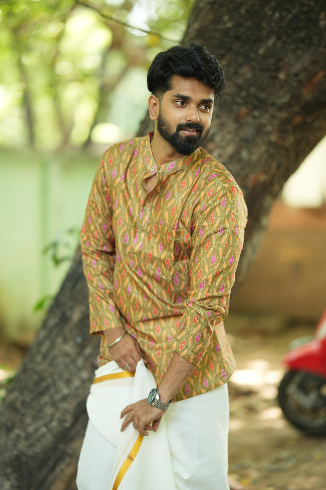 Dheeran Green Shirt | Made To Order