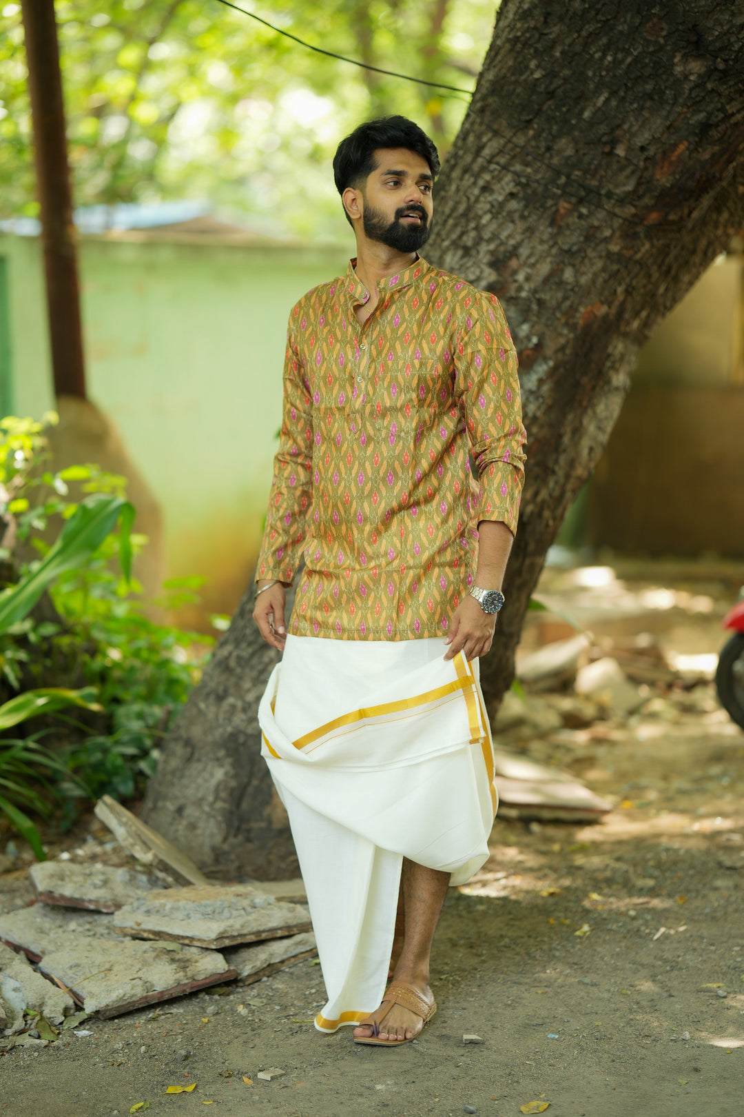 Dheeran Green Shirt | Made To Order