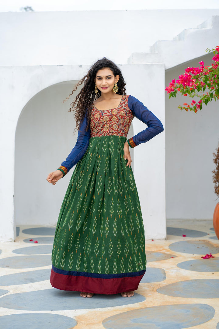 Deekshita Green | Shobitam Custom Gowns | Made To Order