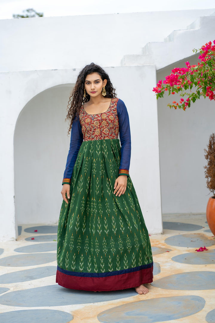 Deekshita Green | Shobitam Custom Gowns | Made To Order