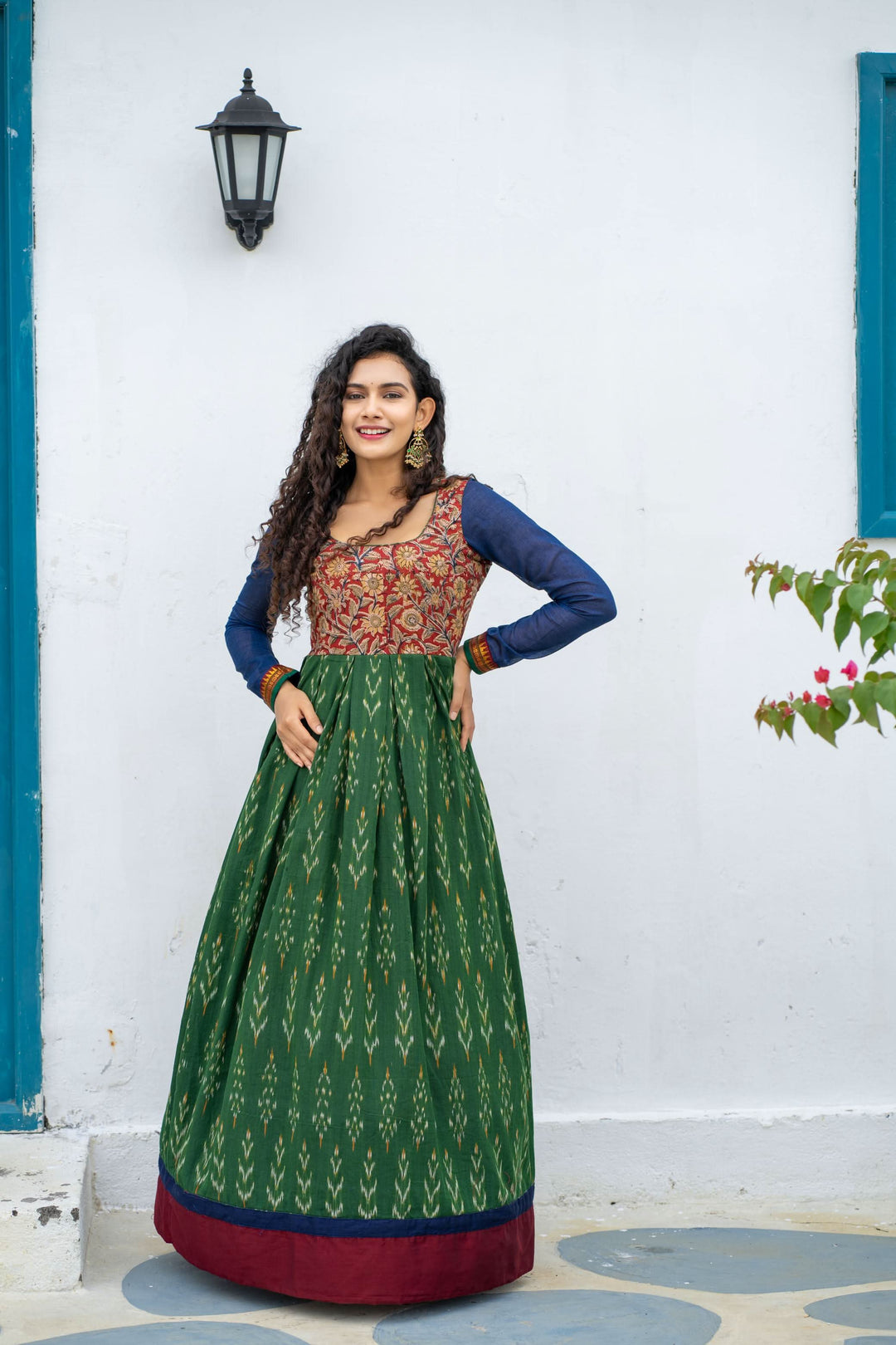 Deekshita Green | Shobitam Custom Gowns | Made To Order