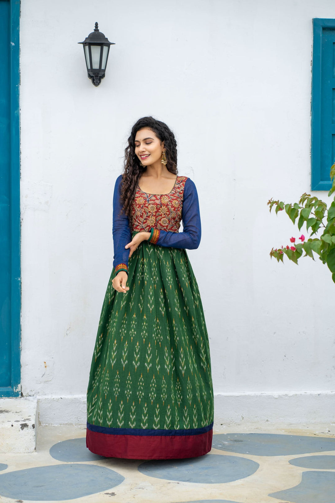 Deekshita Green | Shobitam Custom Gowns | Made To Order