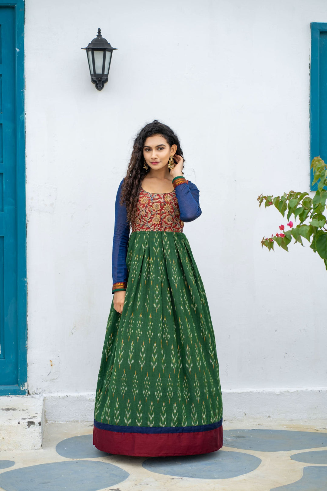 Deekshita Green | Shobitam Custom Gowns | Made To Order
