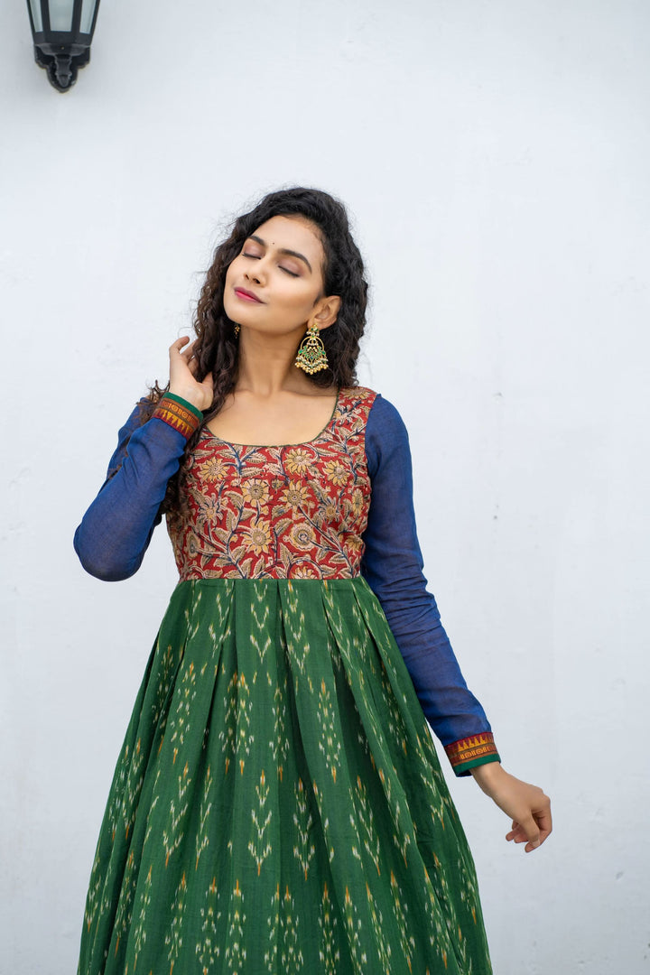 Deekshita Green | Shobitam Custom Gowns | Made To Order