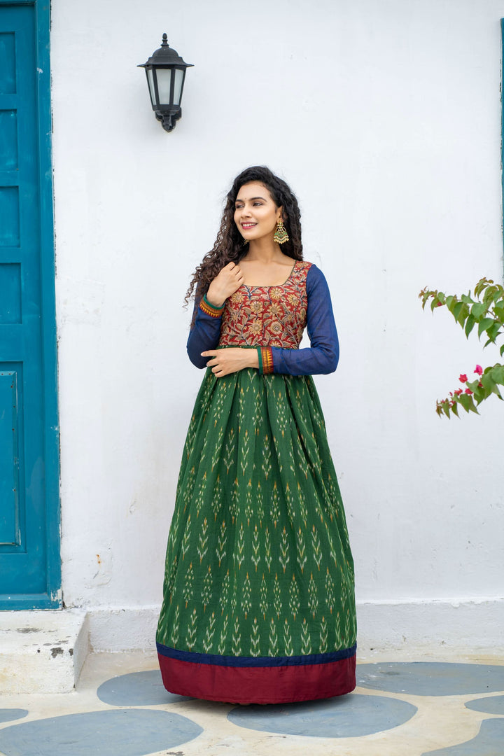 Deekshita Green | Shobitam Custom Gowns | Made To Order