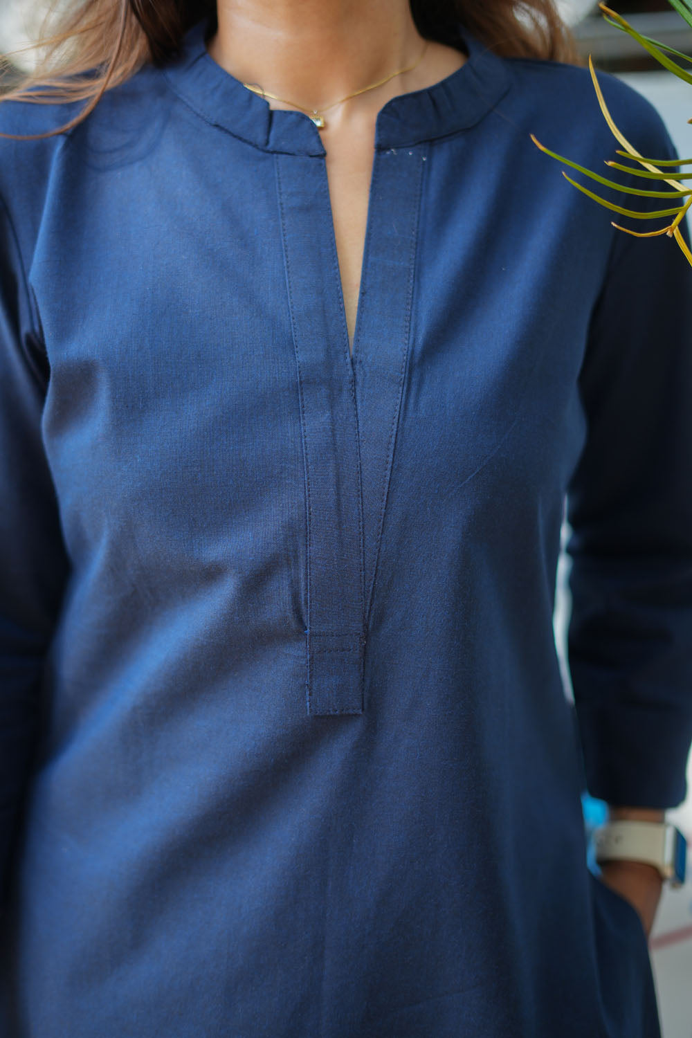 Malina Navy Blue Co - Ords ( Set of 2) | SHOBITAM