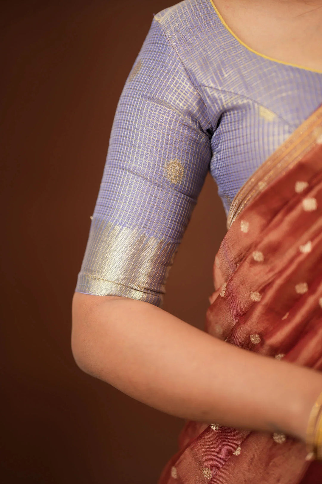 Gargi Lavender Half Saree (Set of 3) | Made To Order