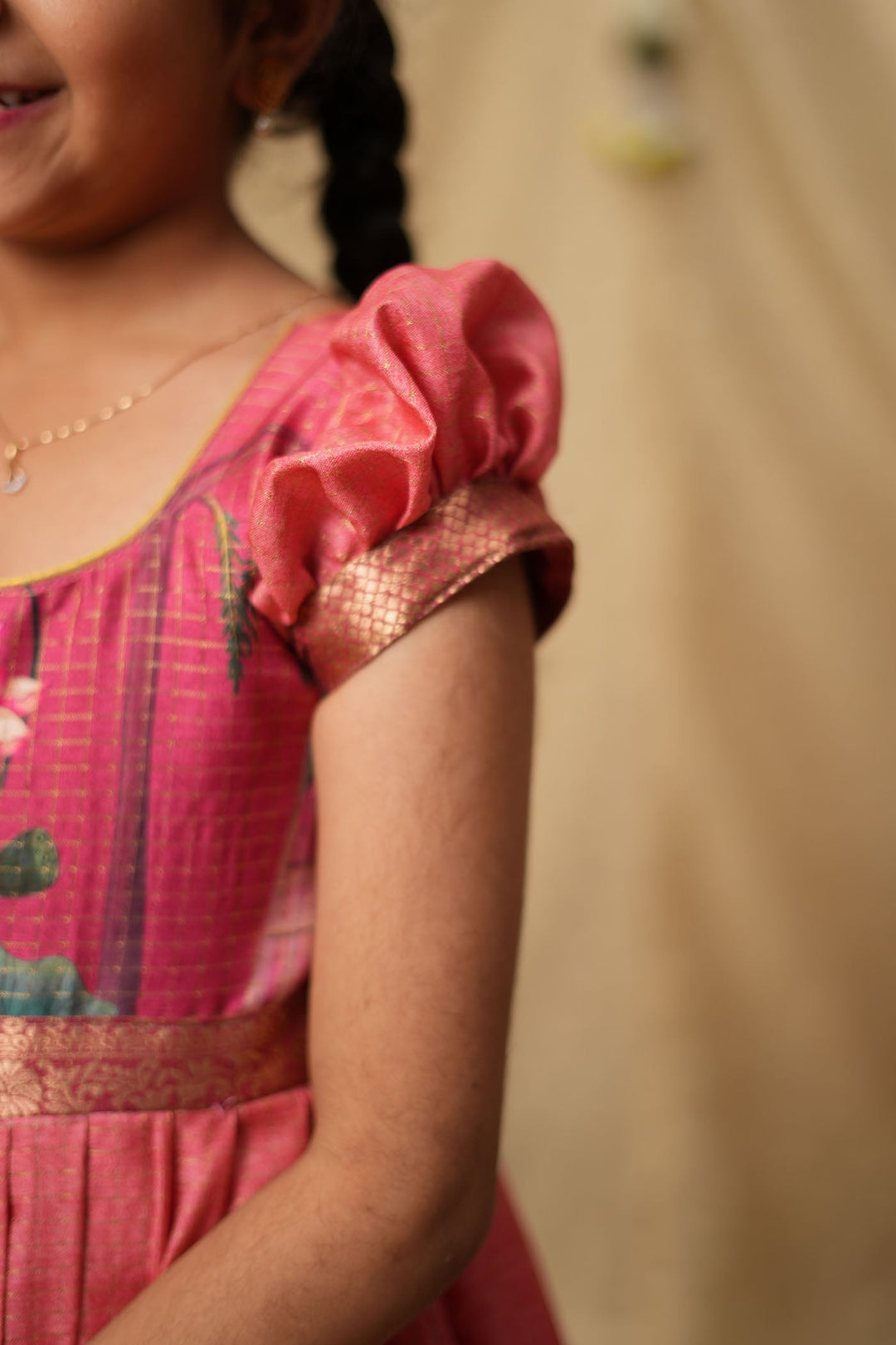 Nikazhya Pink Frock Mini | SHOBITAM