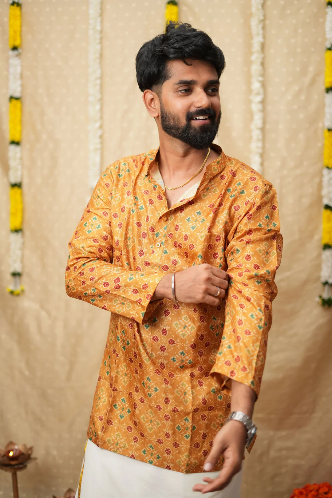 Irumporai Mustard Shirt | Made To Order