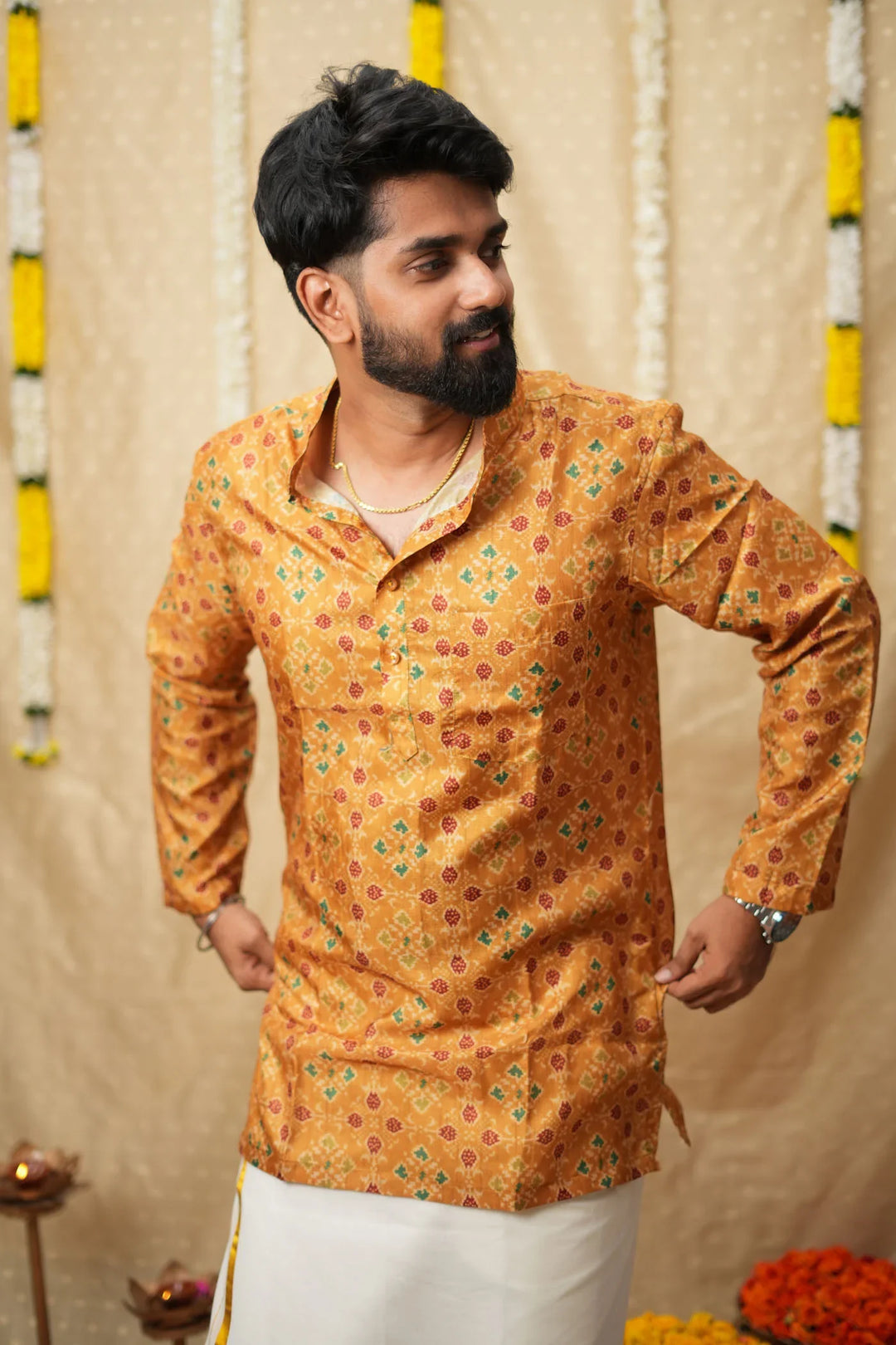 Irumporai Mustard Shirt | Made To Order