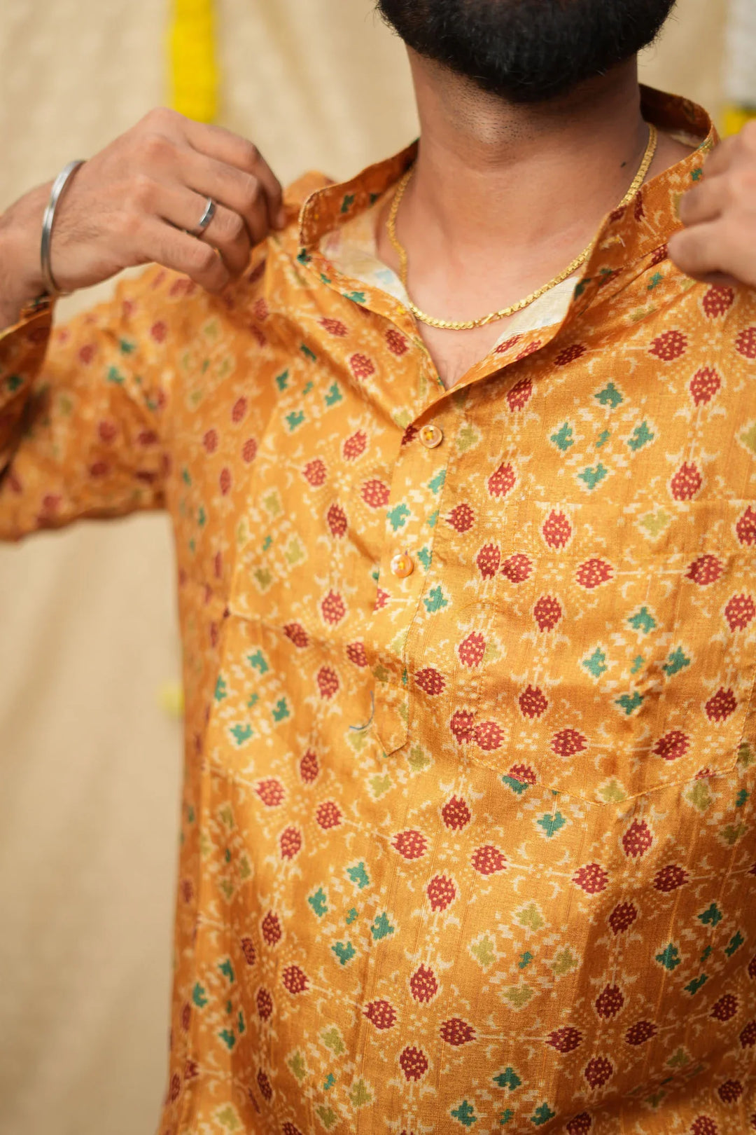 Irumporai Mustard Shirt | Made To Order
