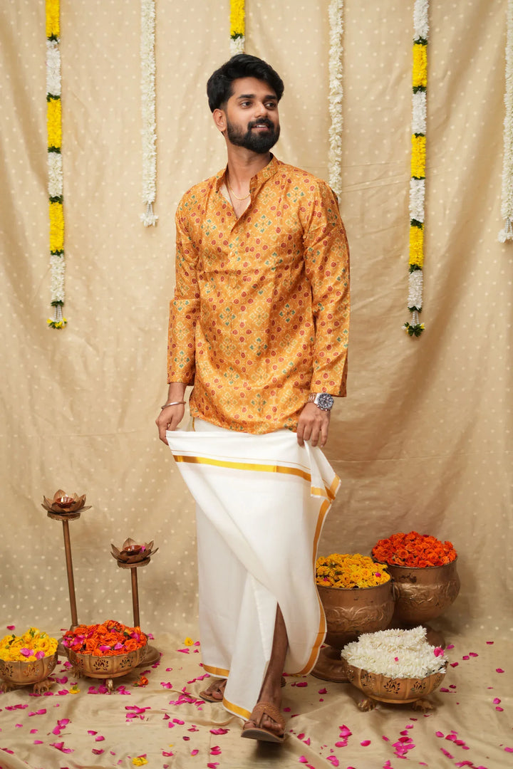 Irumporai Mustard Shirt | Made To Order