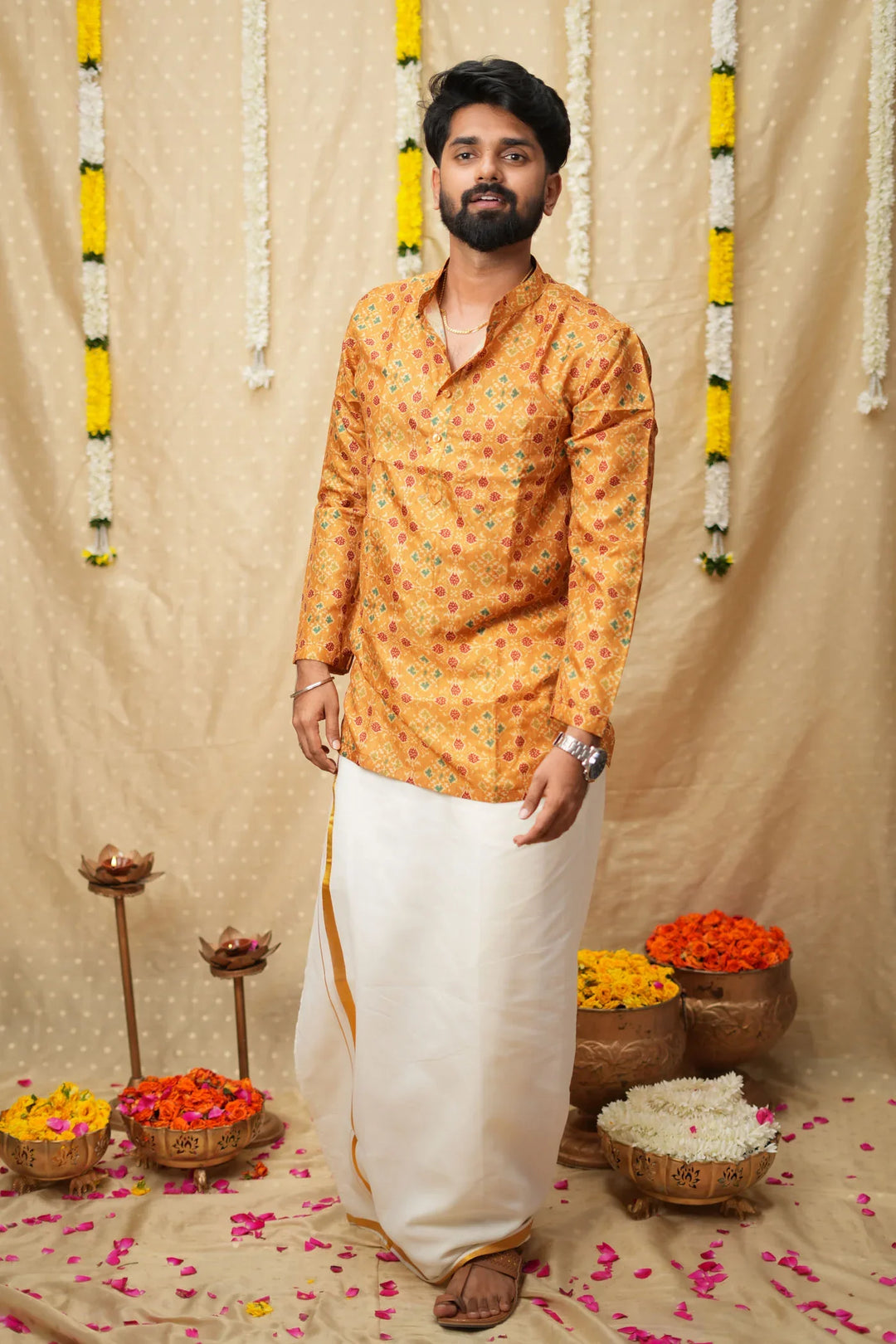 Irumporai Mustard Shirt | Made To Order