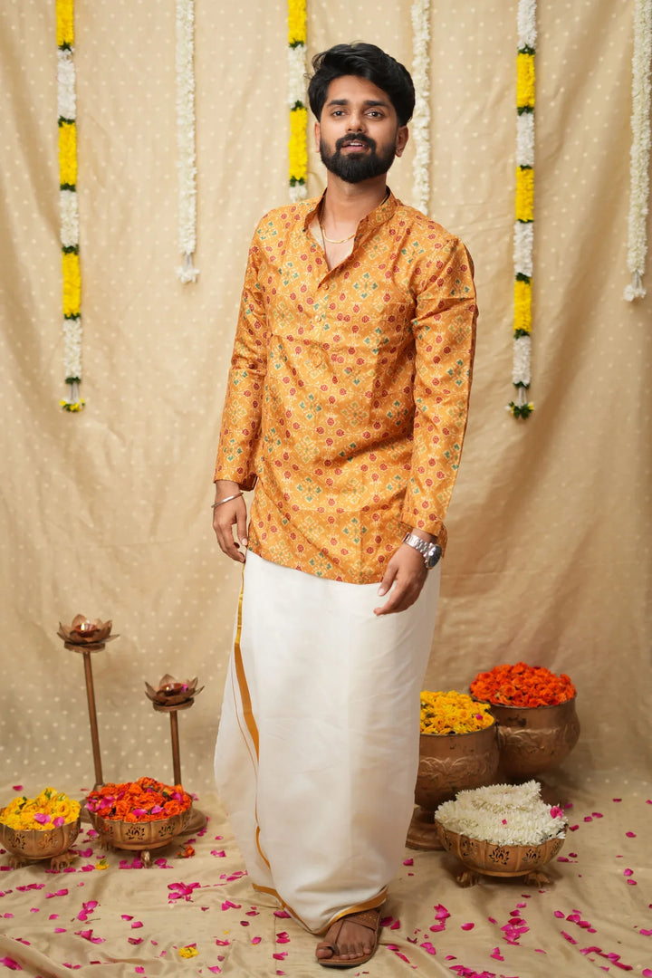 Irumporai Mustard Shirt | Made To Order