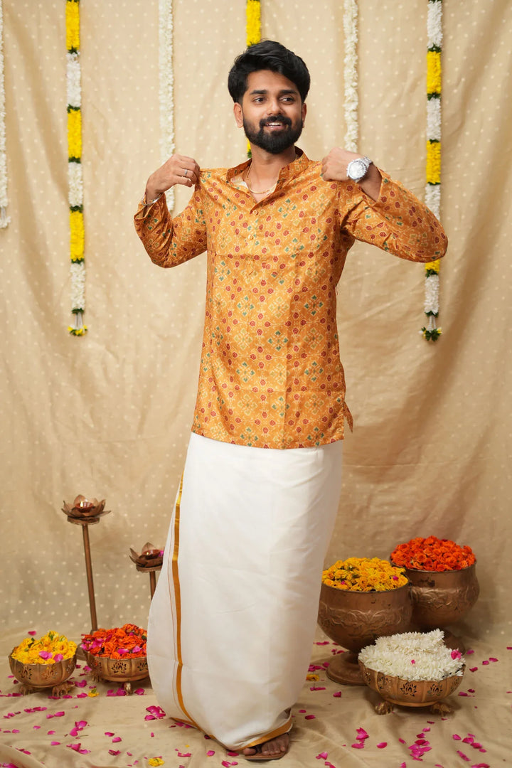 Irumporai Mustard Shirt | Made To Order