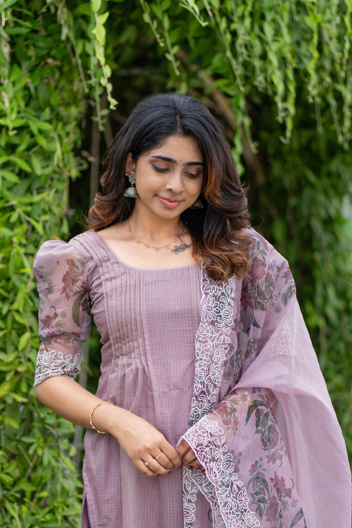 Krithi Mauve Brown | Made To Order