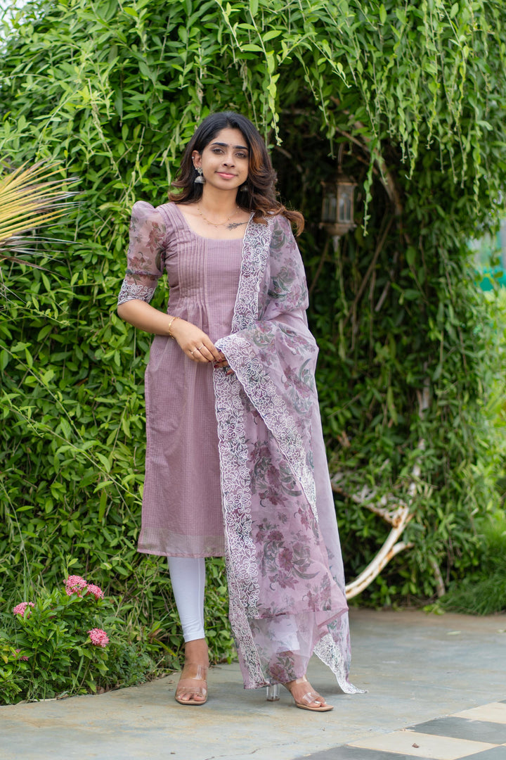 Krithi Mauve Brown | Made To Order