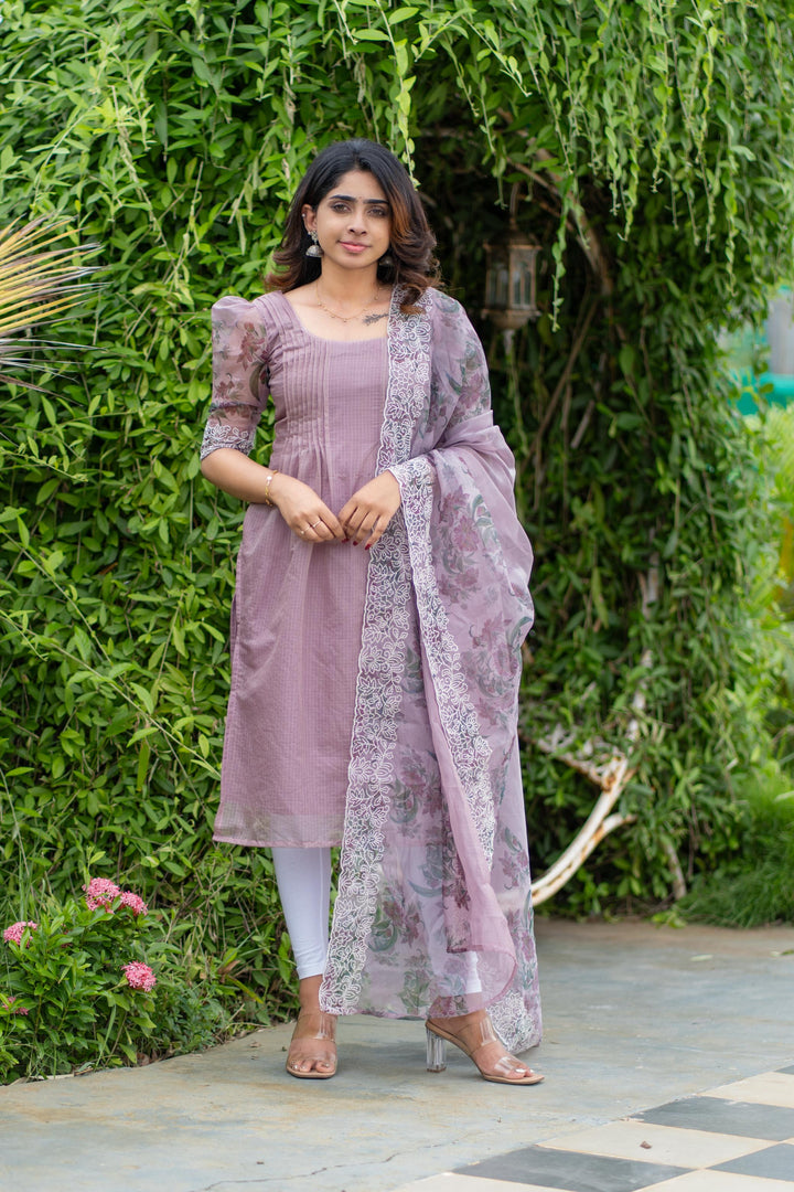 Krithi Mauve Brown | Made To Order
