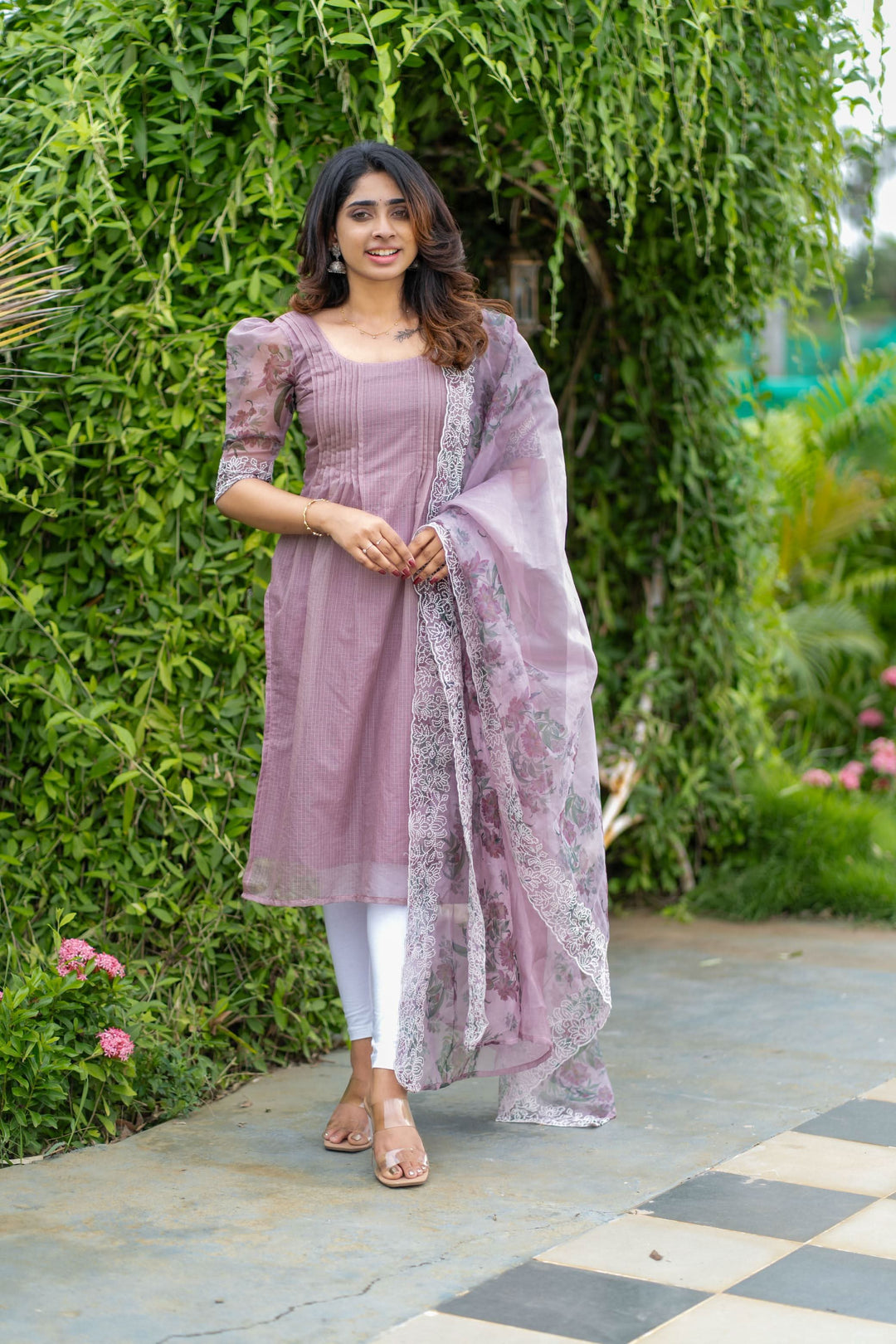 Krithi Mauve Brown | Made To Order