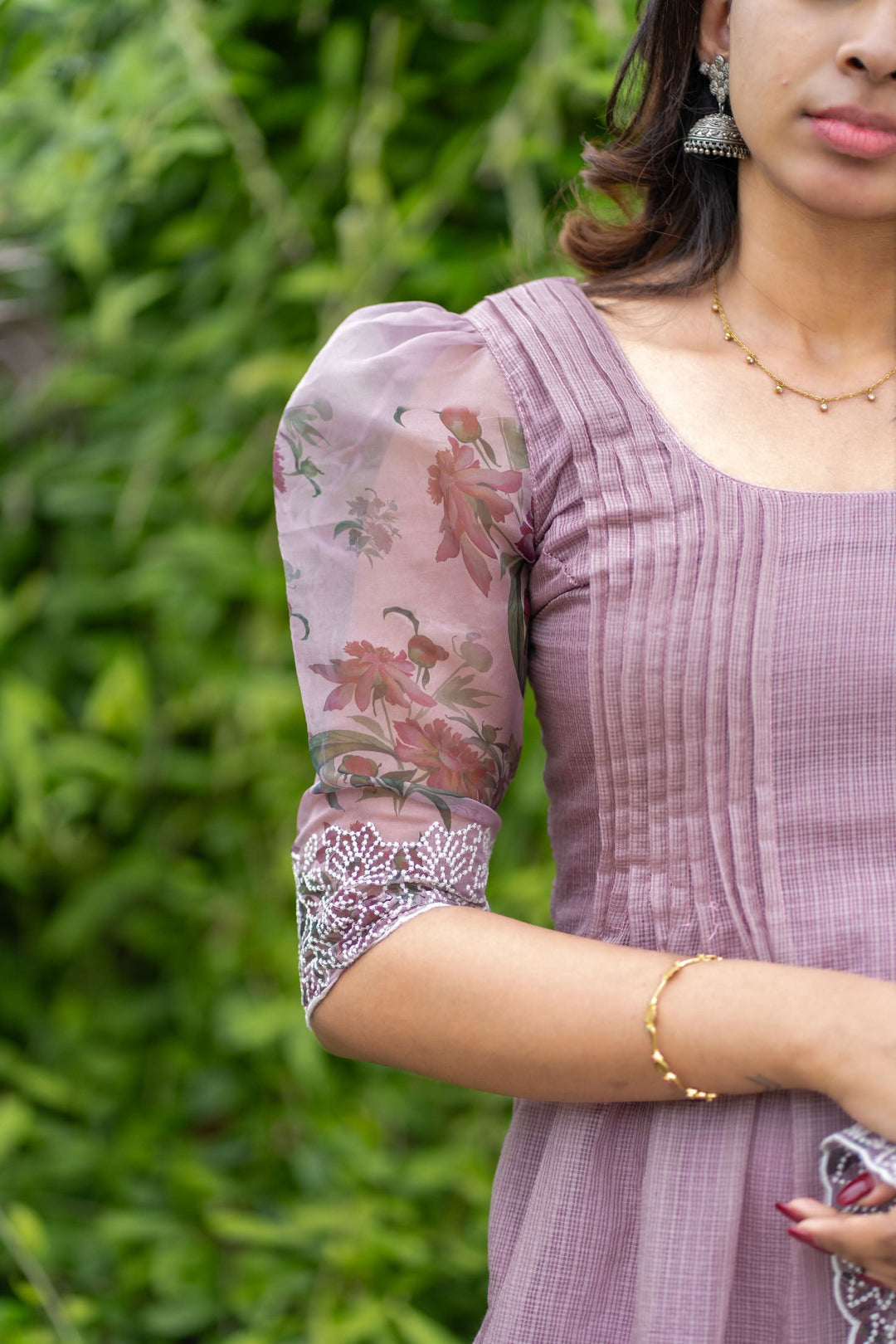 Krithi Mauve Brown | Made To Order