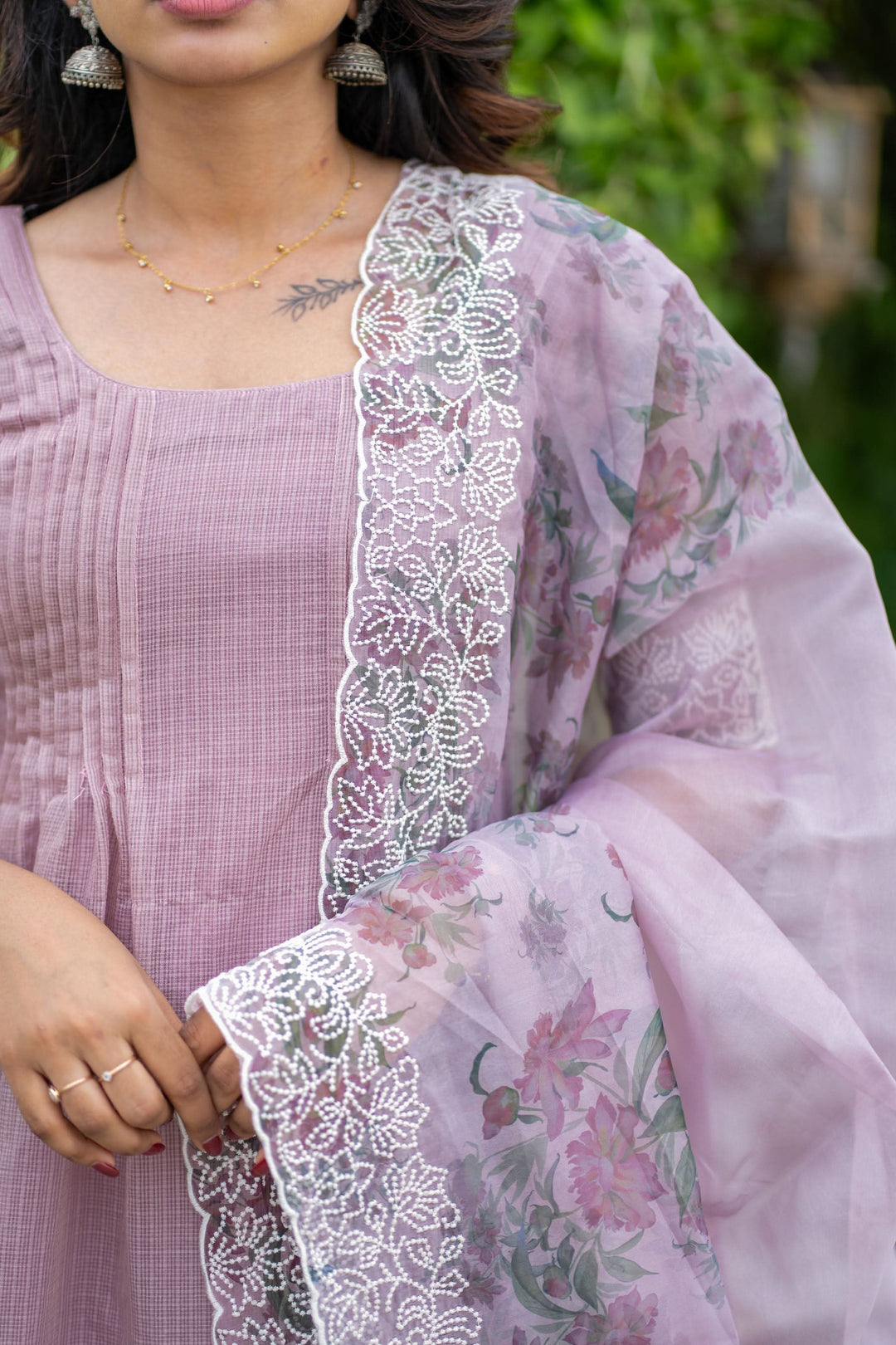 Krithi Mauve Brown | Made To Order