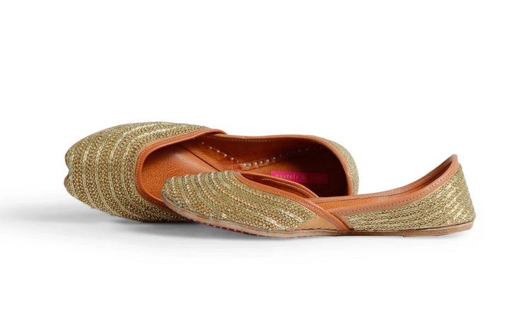 RADIANCE Crystal Rhinestone Ethnic Mojaris for Women