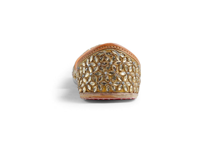 GOLDEN SYMPHONY Traditional Handcrafted Ethnic Mojaris for Women