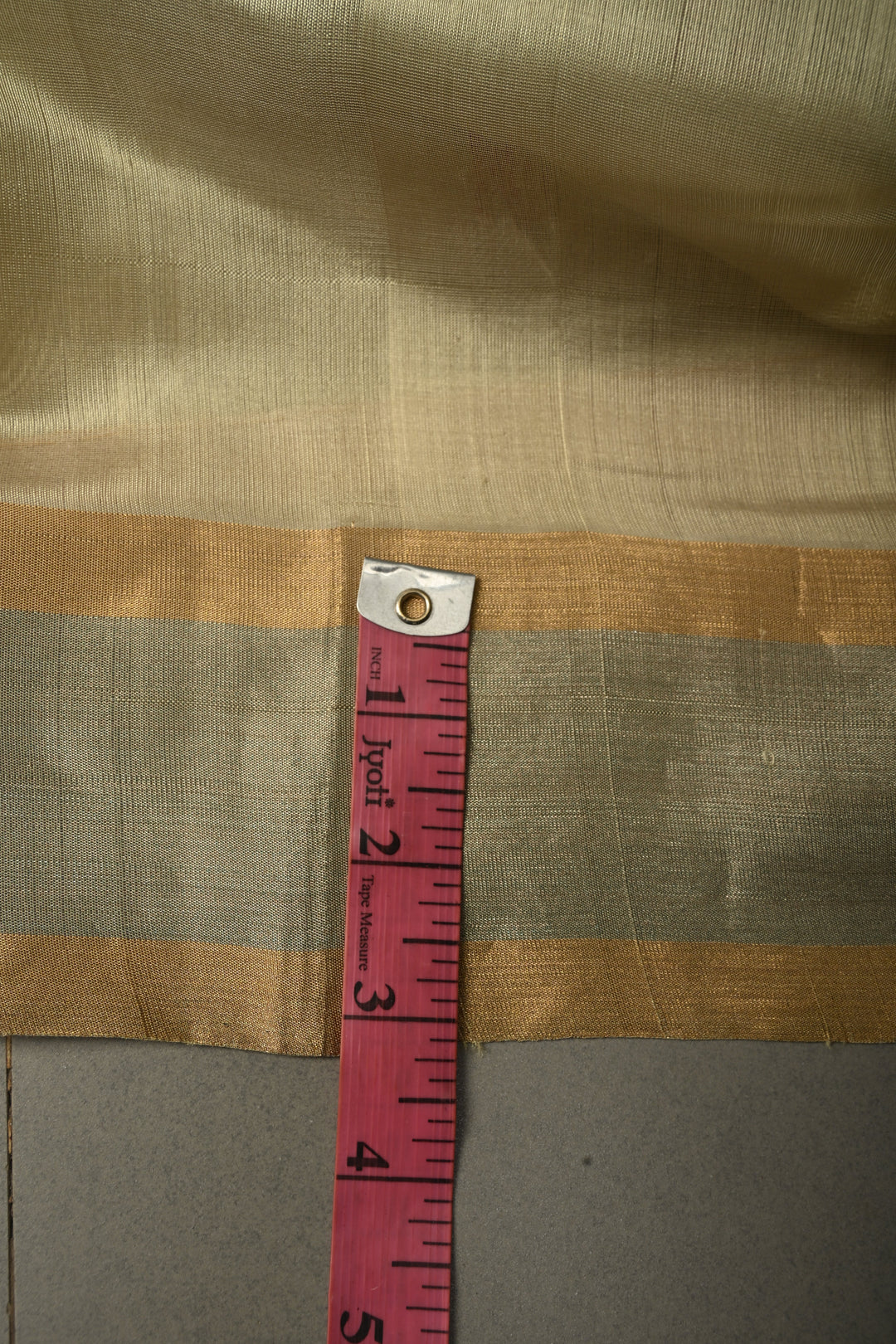 Pista Green Chanderi Silk Saree with Meenakari Floral Zari Buttas and Tissue Zari Border | SHOBITAM