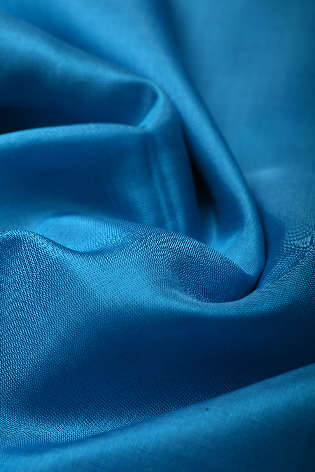 Sky Blue Uppada Handloom Silk Saree with Tissue Zari Border | SILK MARK CERTIFIED | SHOBITAM
