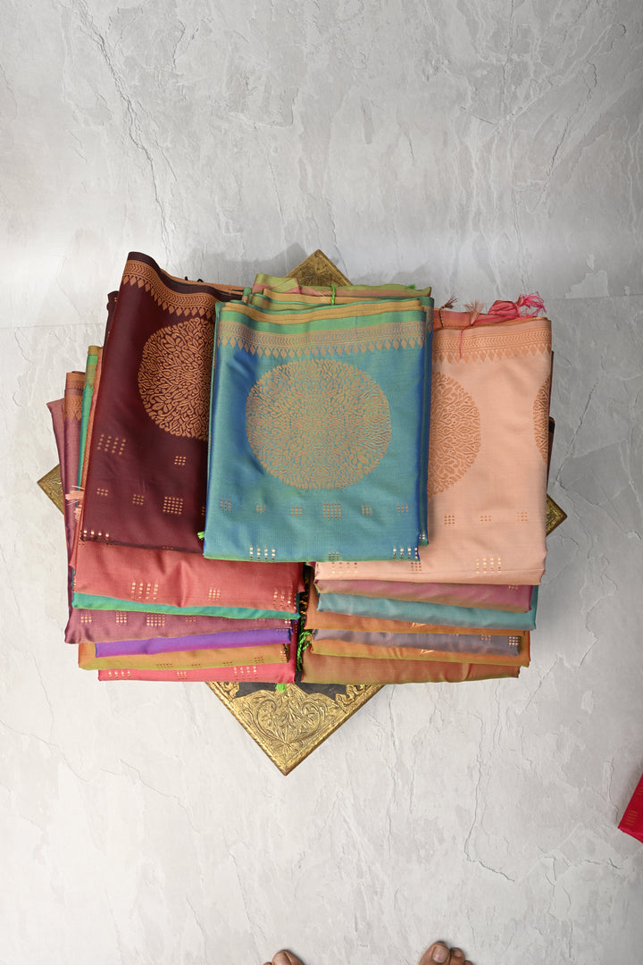 Discounted Bundle of 15 Semi Silk Assorted Sarees for Gift Giving