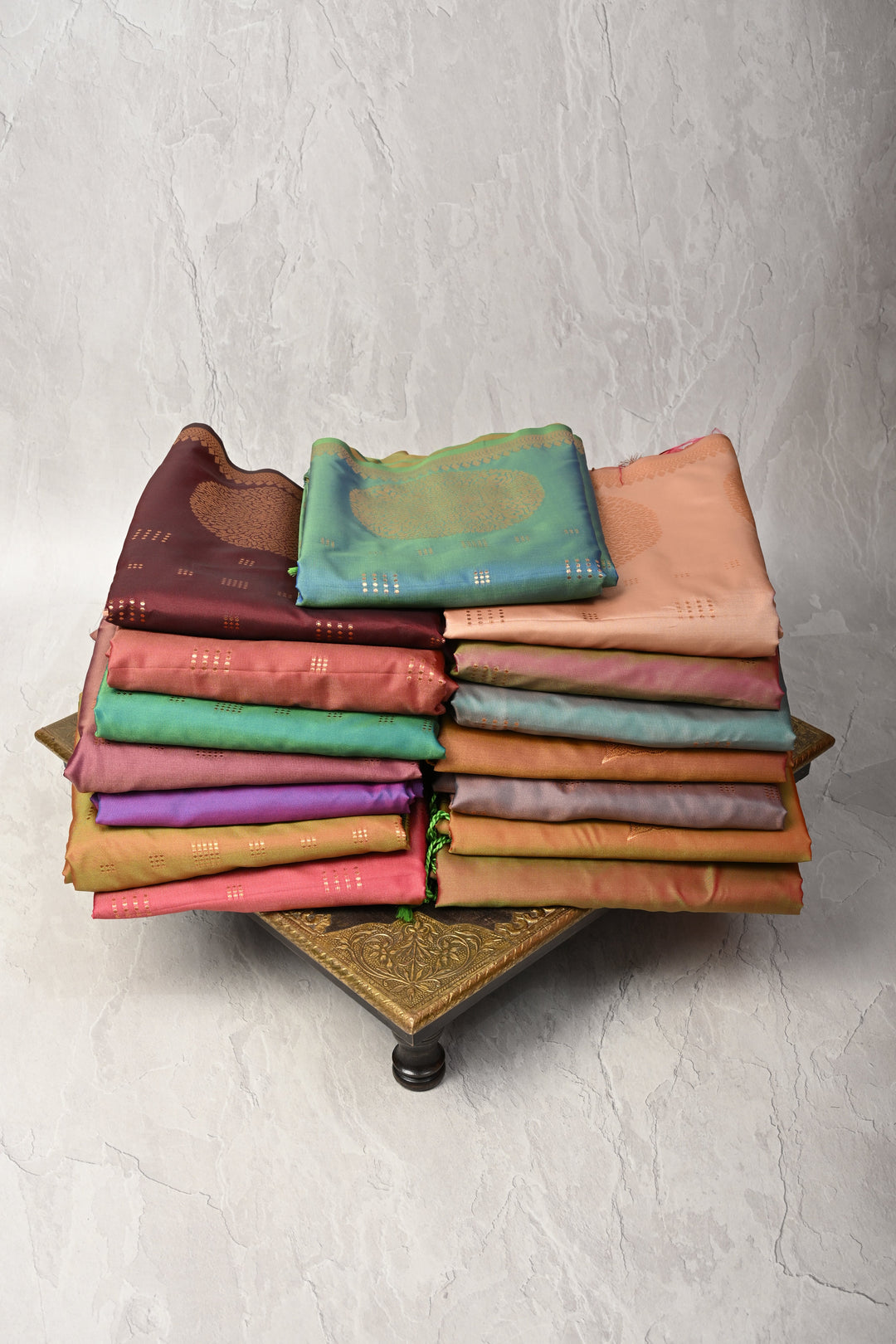 Discounted Bundle of 15 Semi Silk Assorted Sarees for Gift Giving