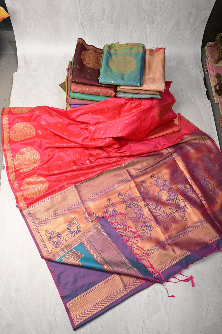 Discounted Bundle of 15 Semi Silk Assorted Sarees for Gift Giving