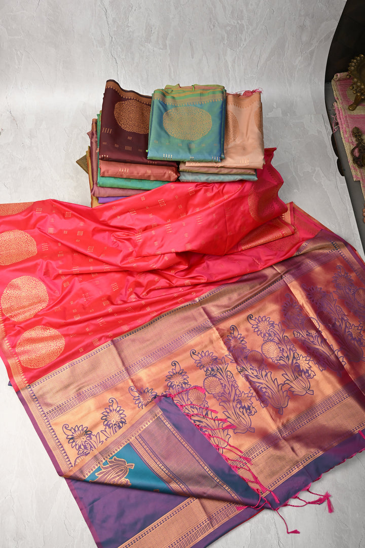 Discounted Bundle of 15 Semi Silk Assorted Sarees for Gift Giving