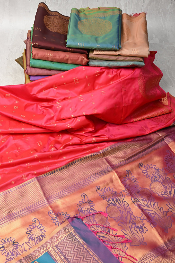 Discounted Bundle of 15 Semi Silk Assorted Sarees for Gift Giving