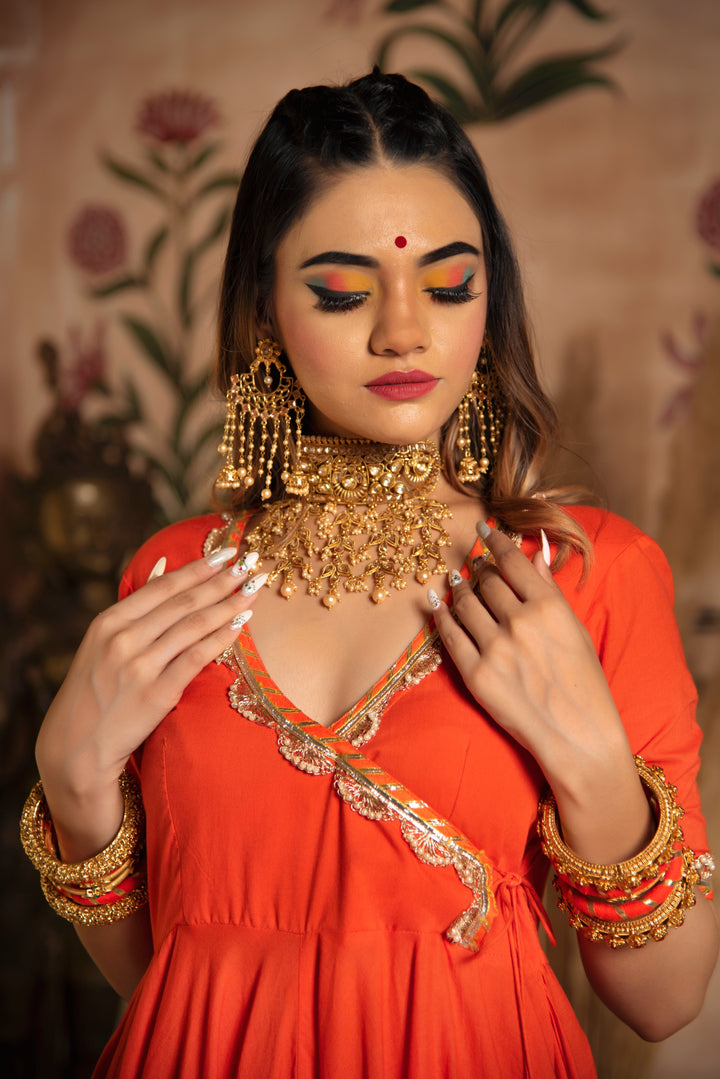 BHANDHANI ANGRAKHA SET | SHOBITAM