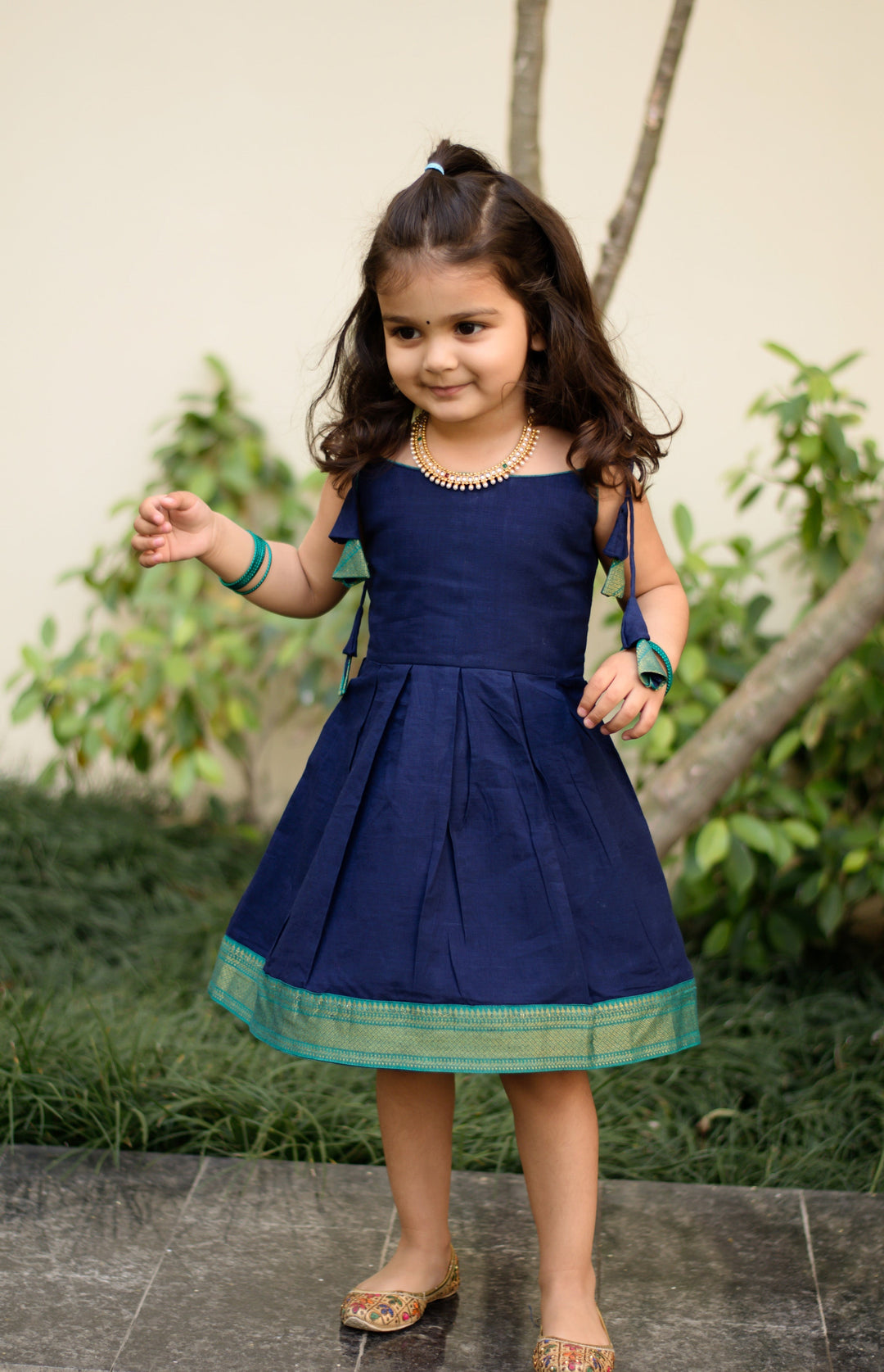 Manjari Blue mini | Made to Order | SHOBITAM